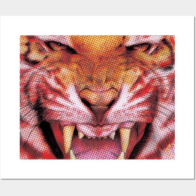 Tiger Yeah! Wall Art by ConstellationPublishing